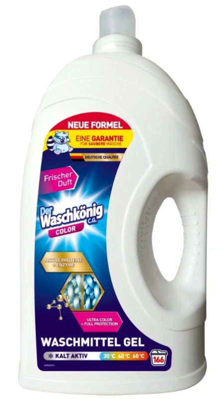 Washkönig Der Waschkonig prací gel 5l 166PD Color