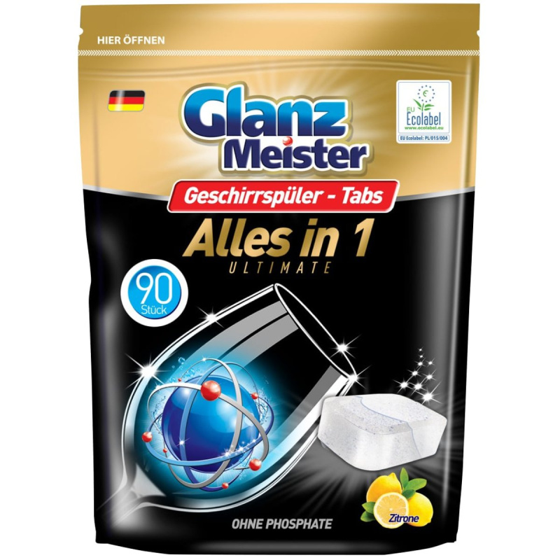 Glanz Meister Geschirrspüler Ultimate Alles in 1 tablety do myčky