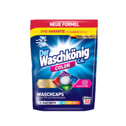 WaschKönig kapsle na praní Color 32ks 608g