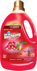 WaschKönig prací gel Frühling in Holland Color  – 110 dávek 3,305 L