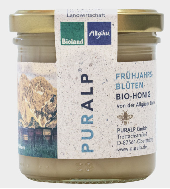 PURALP | BIO Jarní Med - 400g (Alpy- Německo) PURA5