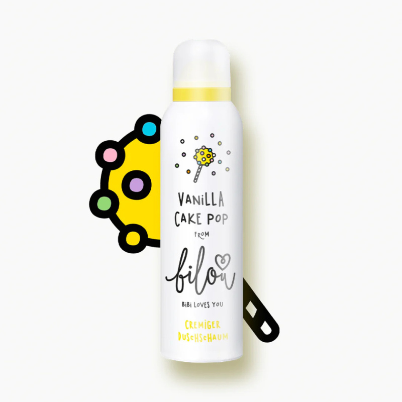 BILOU Sprchová pěna Vanilla cake pop - 200ml