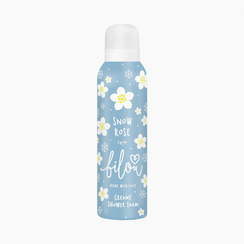 BILOU Sprchová pěna Snow Rose 200ml