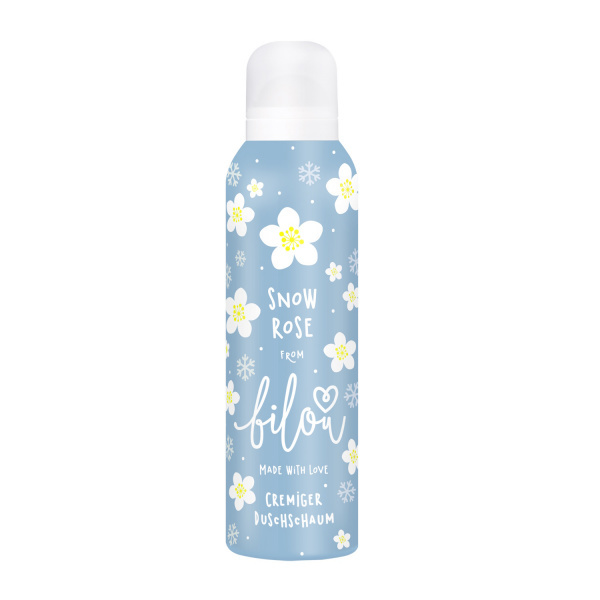 BILOU Sprchová pěna Snow Rose 200ml