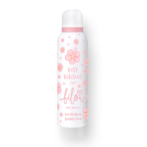 BILOU Sprchová pěna Rosy Hibiscus - 200ml