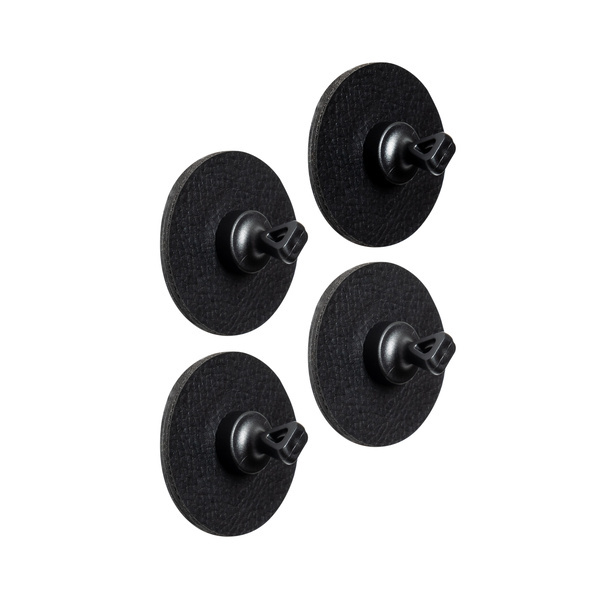 Magnetické úchyty Silwy FLEX, 4 ks Varianta: Černá