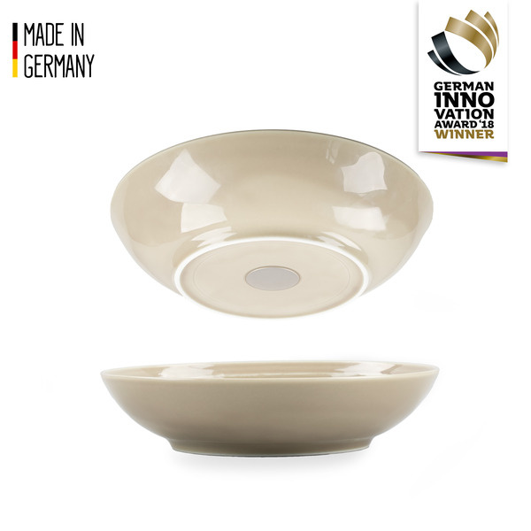 SILWY Porcelánová magnetická miska Silwy, 2 ks, béžová