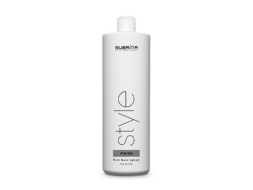 Wet hair spray 1000 ml Finish Subrina -  náhradní náplň  lak