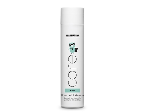 Dětský sprchový gel a šampon CARE 2v1 250 ml Subrina
