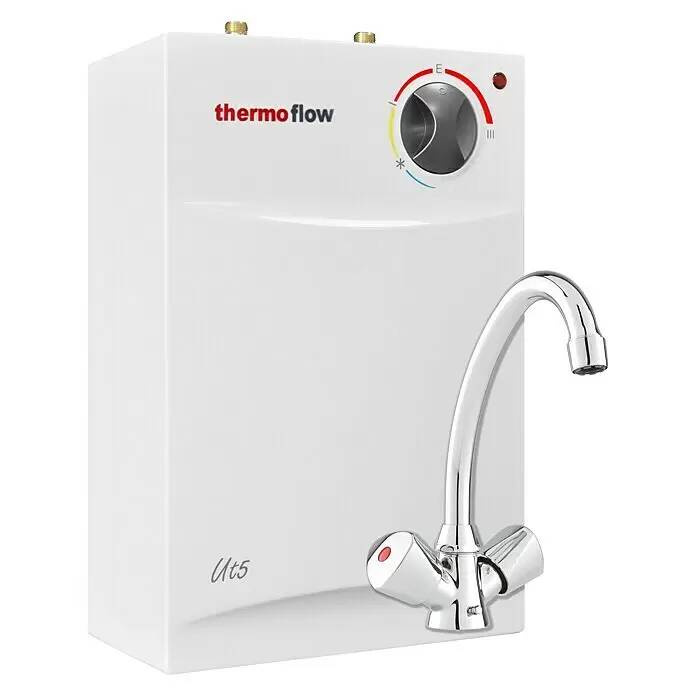 Průtokový ohřívač Respekta Thermoflow UT 5 s baterií / podpultový / IP24 / 5 l / bílá Varianta: ivi1