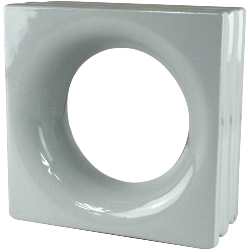 Fuchs Design Keramická luxfera Style'n Art Deko Loop šedá, 19 x 19 x 8 cm