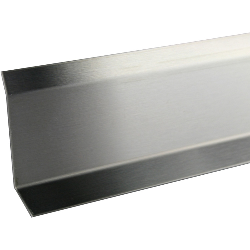 Fuchs Design Sokl z kartáčované nerezové oceli V2A 8 x 250 cm