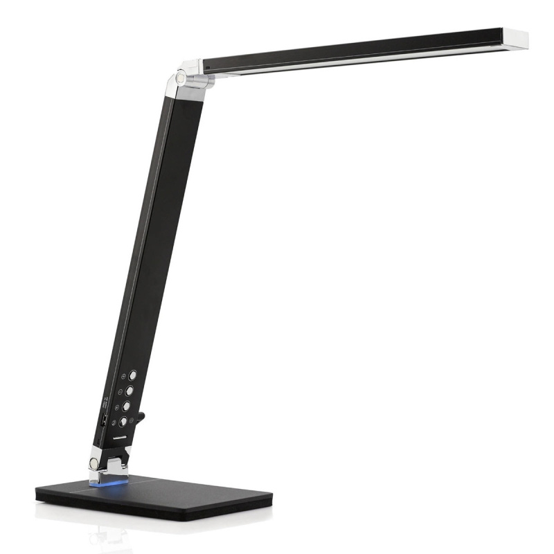 Maximex Stolní lampa, 3 barvy světla, 12,5 x 18,5 x 67 cm, černá černá