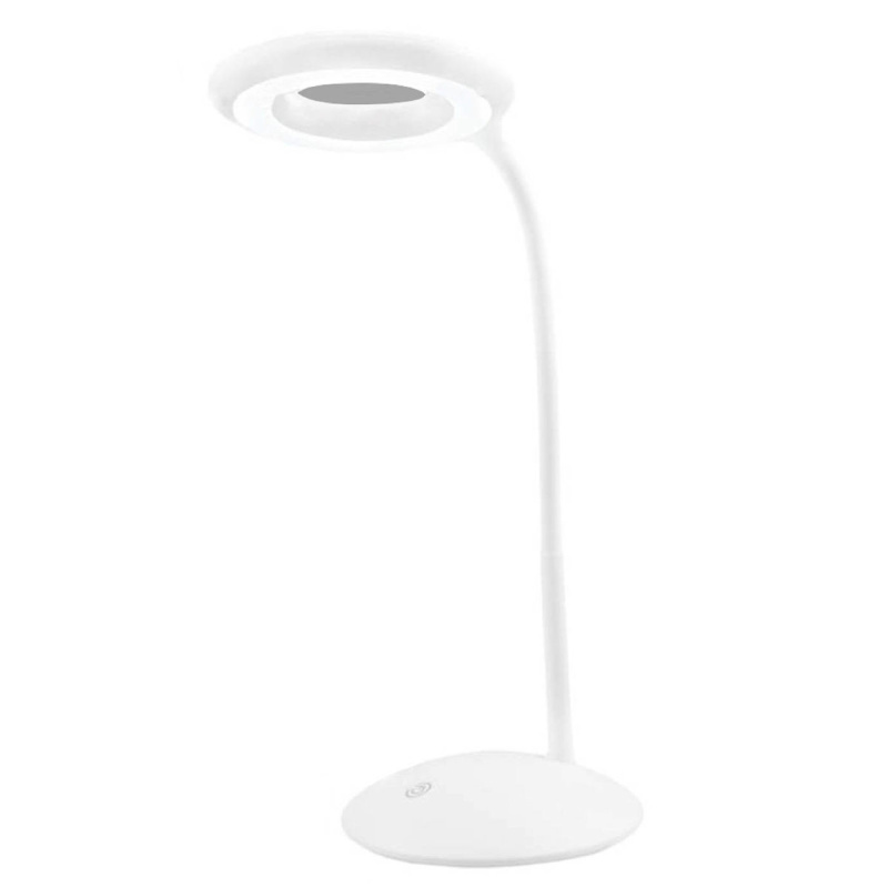 Maximex Stolní lampa LED s lupou, O 14,8 cm, bílá bílá