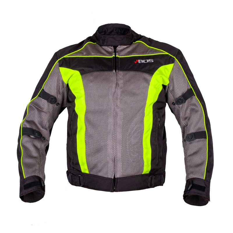 Pánská moto bunda BOS Tokyo Neon M