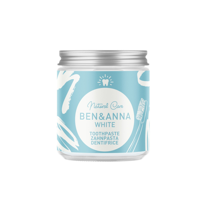 Ben & Anna Zubní pasta proti zbarvení zubů - bez obsahu fluoridu, 100 ml