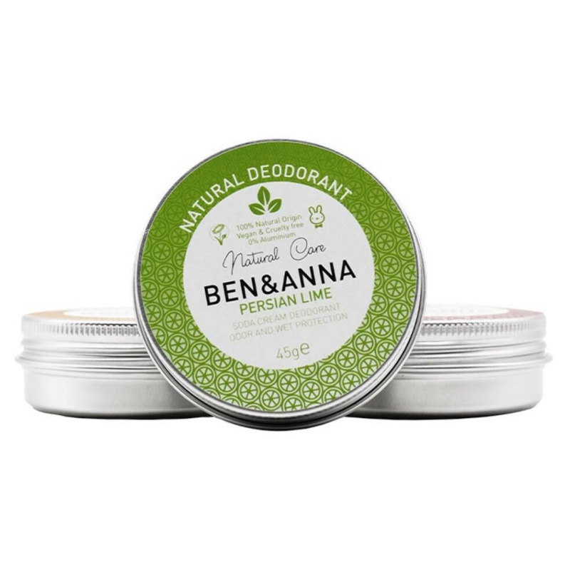 Ben & Anna Krémový deodorant Perská limetka, 45 g