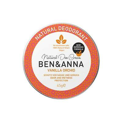 Ben & Anna Krémový deodorant Vanilková orchidej, 45 g