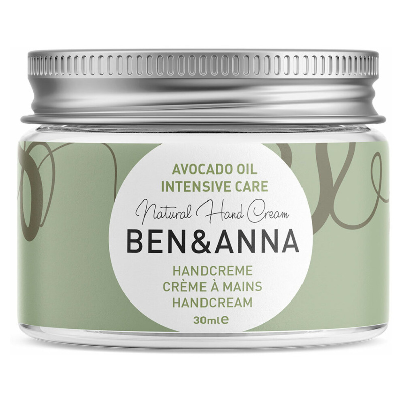 Ben & Anna Krém na ruce s avokádovým olejem - intenzivní regenerace, 30 g