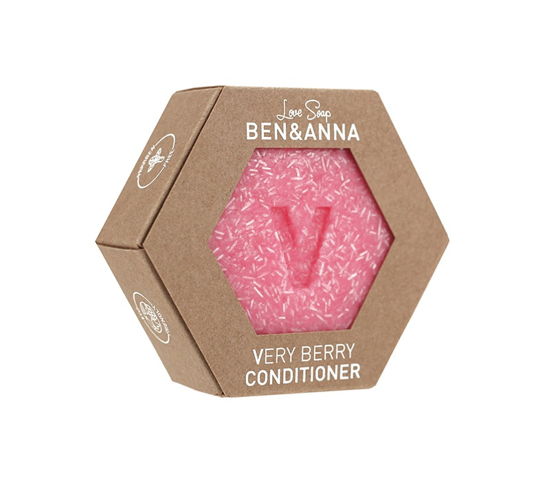 Ben & Anna Tuhý kondicionér pro ochranu a lesk - Lesní plody, 60 g
