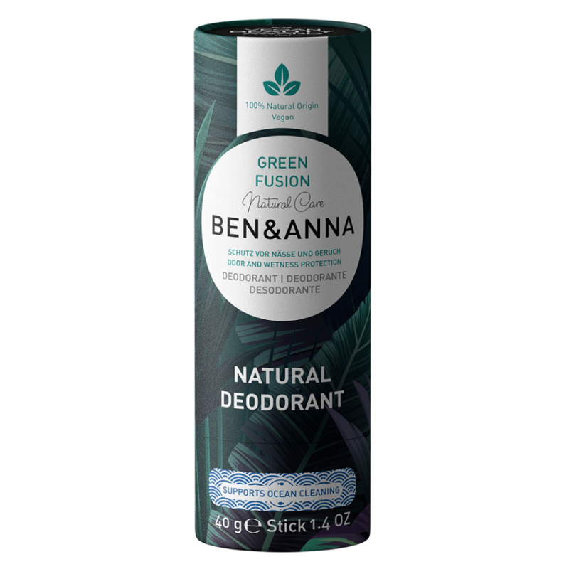 Ben & Anna Tuhý deodorant - Zelený čaj, 40 g