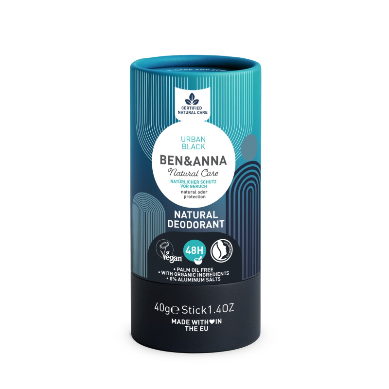 Ben & Anna Tuhý deodorant- Urban Black, 40 g