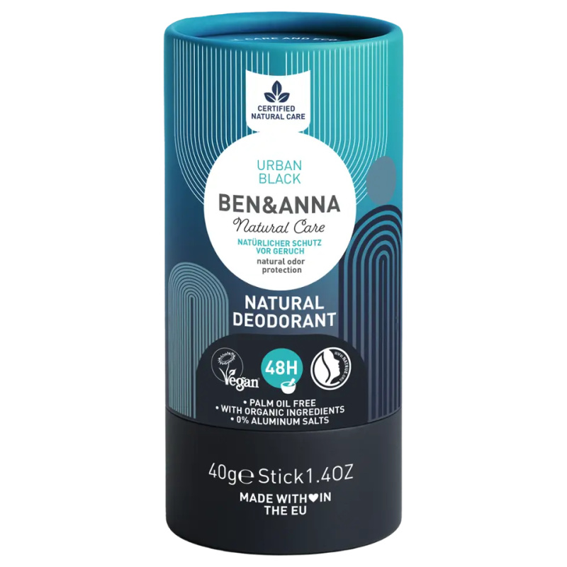 Ben & Anna Tuhý deodorant- Urban Black, 40 g