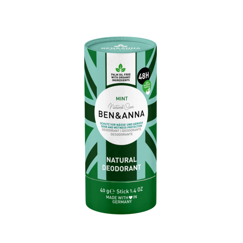 Ben & Anna Tuhý deodorant - Máta, 40 g