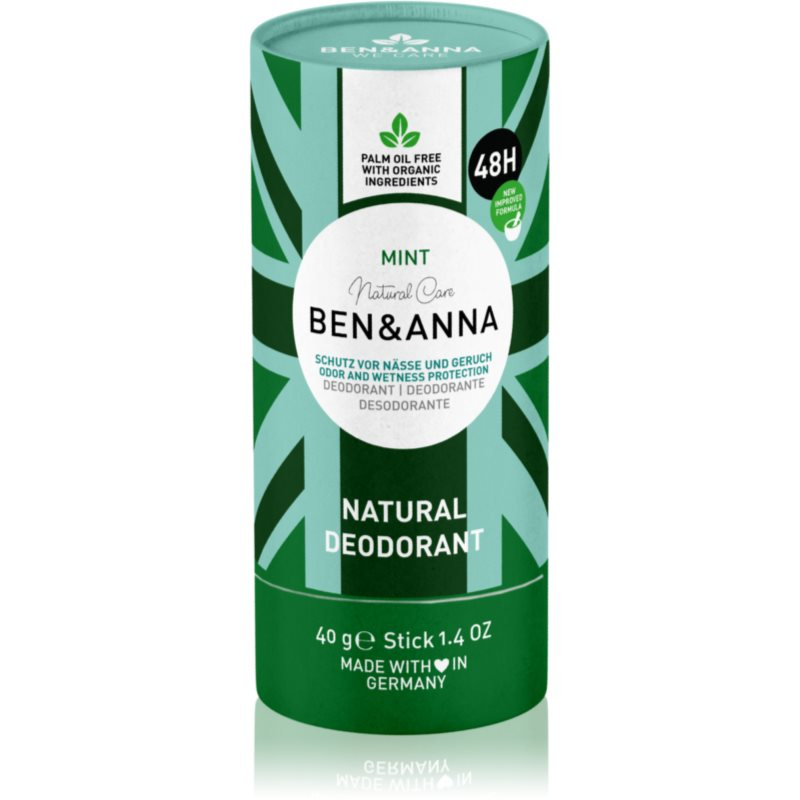 Ben & Anna Tuhý deodorant - Máta, 40 g