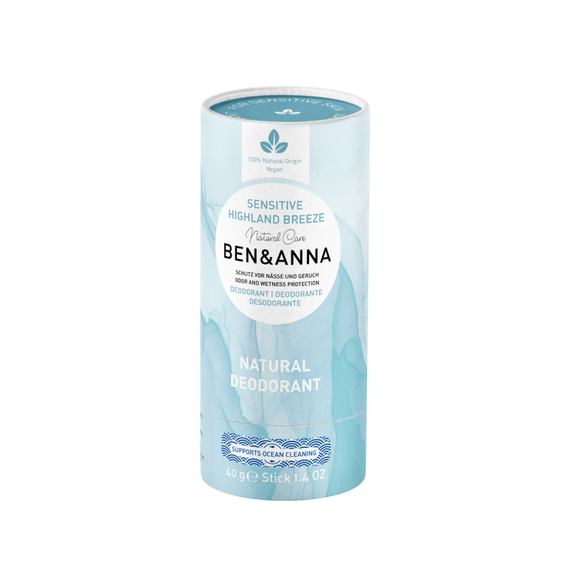 Ben & Anna Tuhý deodorant Sensitive - Horský vánek, 40 g