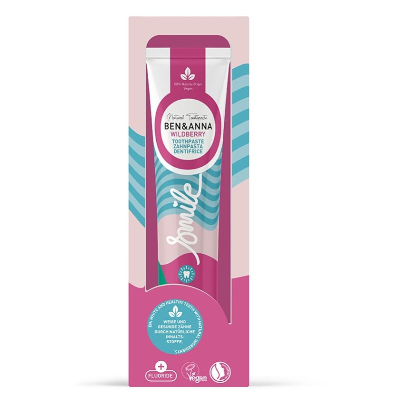 BEN&ANNA Toothpaste Wild Berry přírodní zubní pasta 75 ml
