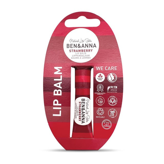 Ben & Anna Balzám na rty Strawberry 6 g