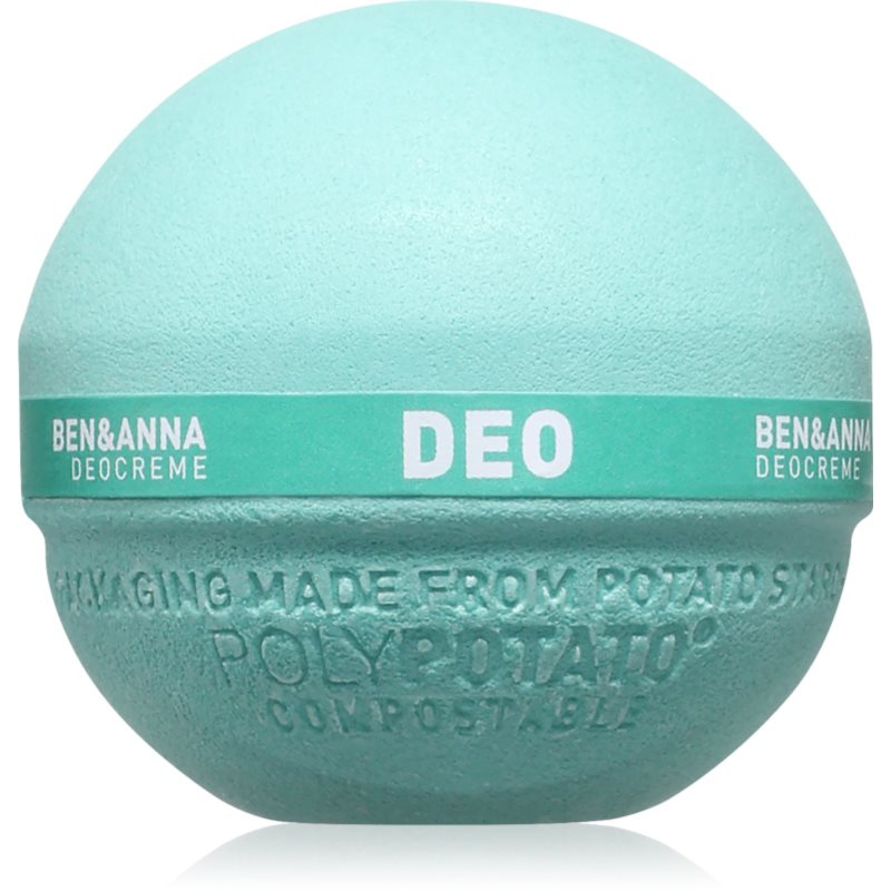 Ben & Anna Krémový deodorant Green Balance - bez jedlé sody, kompostovatelná dóza, 40 g