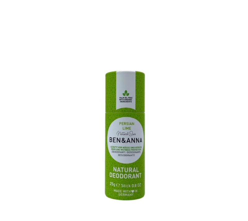 Ben & Anna Natural deodorant Persian Lime travel size 25 g