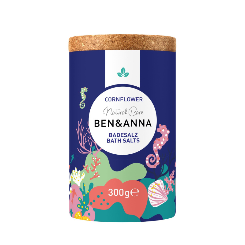 Ben & Anna Sůl do koupele Chrpa 300 g