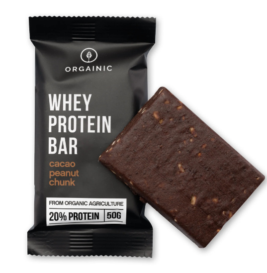 BIO Proteinová Energy Tyčinka - (ORGAINIC) - Kakao/Buráky - 1 Tyčinka (50g) ORG2