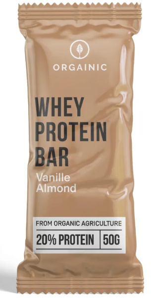 BIO Proteinová Energy Tyčinka - (ORGAINIC) - Vanilka/Mandle - 1 Krabice (12 Tyčinek) ORG2