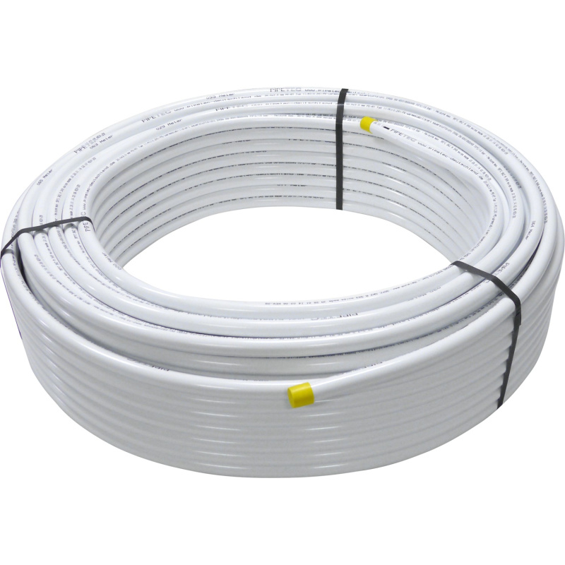 PIPETEC Vícevrstvá kompozitní trubka DVGW, bílá, pr. 20 x 2 mm, role 25 m