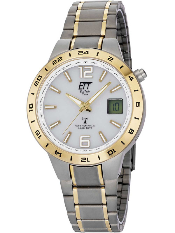 ETT Eco Tech Time EGT-11410-40M Basic Titan Solar Funk 40mm