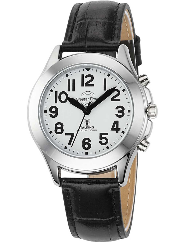 Master Time MTLA-10705-60L Talking Radio Clock 38mm