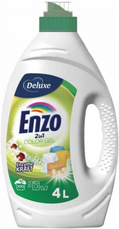 Enzo Deluxe Color prací gel 2v1 (4 l)