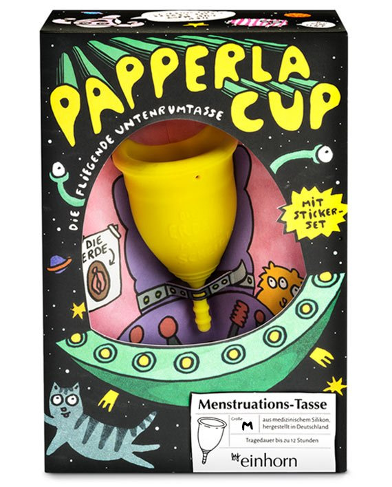 Einhorn Menstruační kalíšek Papperlacup M