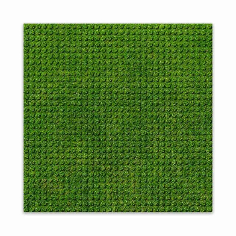 BRIXIES Plus designová stavební podložka tráva 25,5 x 25,5 cm