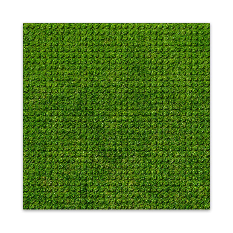 BRIXIES Plus designová stavební podložka tráva 25,5 x 25,5 cm