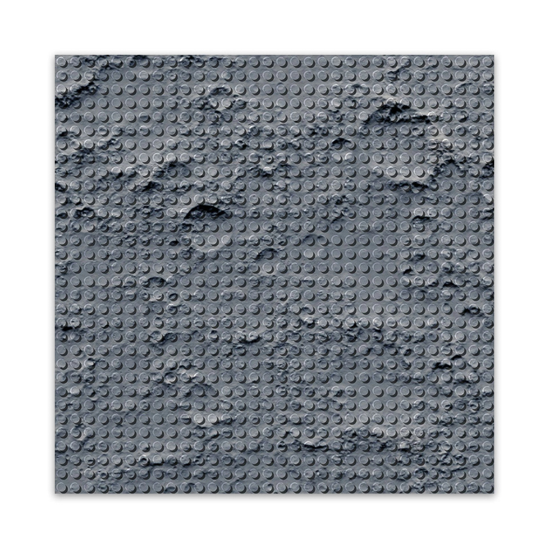 Designová stavební podložka Měsíční krajina 25,5 x 25,5 cm