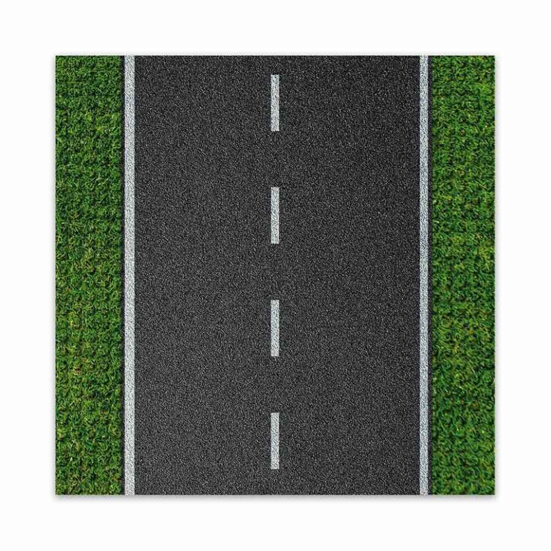 Designová podložka na stavění Rovná silnice 25,5 x 25,5 cm