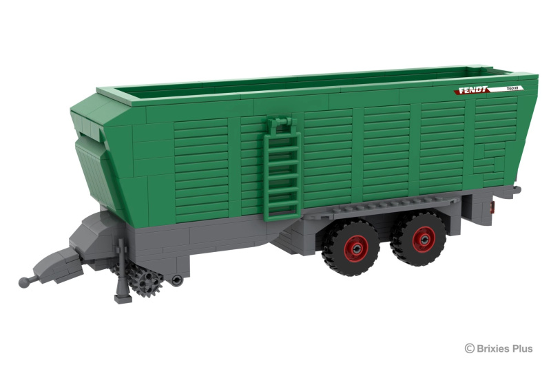 Stavebnice Brixies Plus Fendt Tigo XR