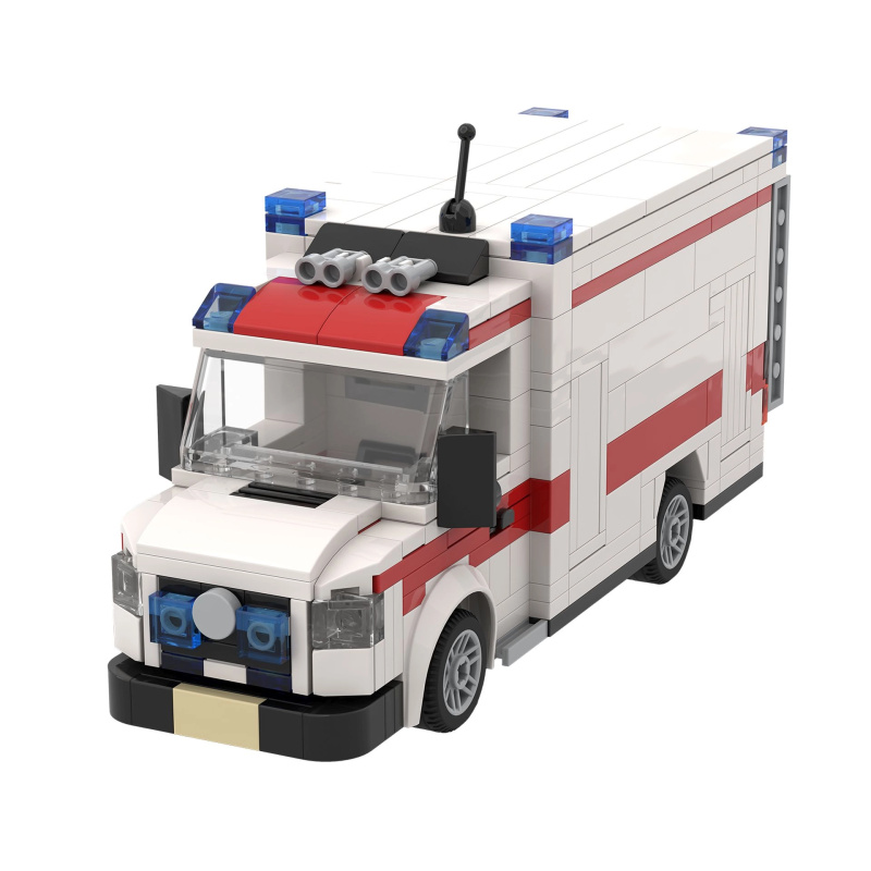 Brixies Plus sanitka s nosítky, 430 dílků