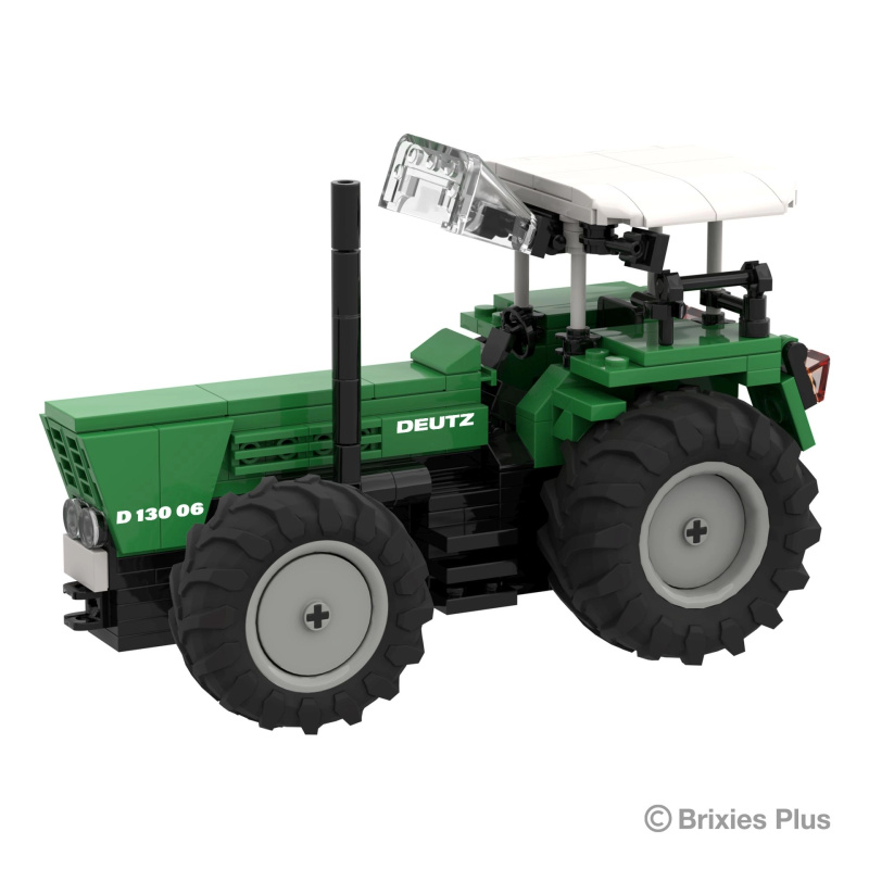 Stavebnice BRIXIES Plus DEUTZ D 130 06 – traktor (236 dílků)