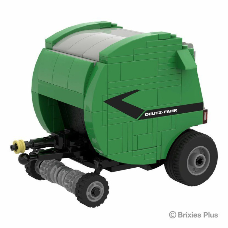 Brixies Plus DEUTZ-FAHR Varimaster – stavebnice lisu na válcové balíky (215 dílků)
